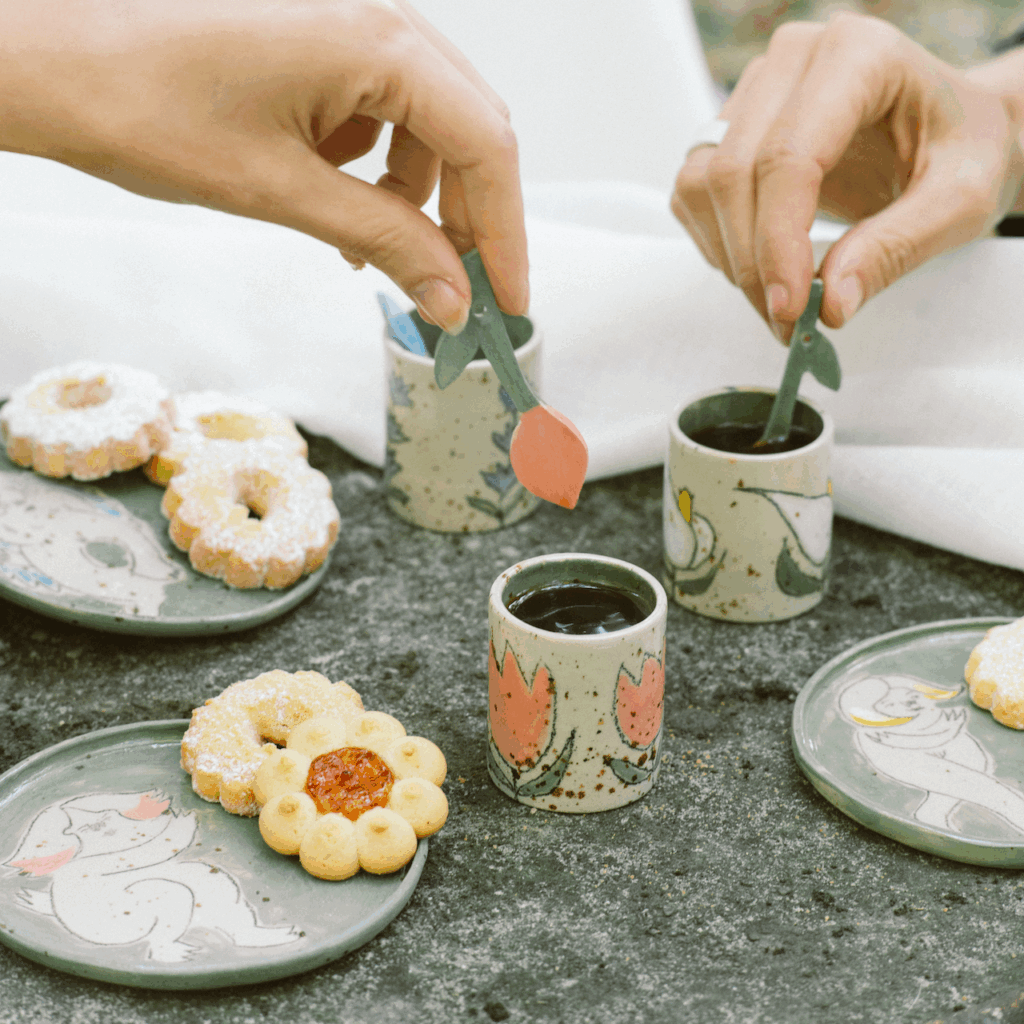 Tazzine da caffè in ceramica