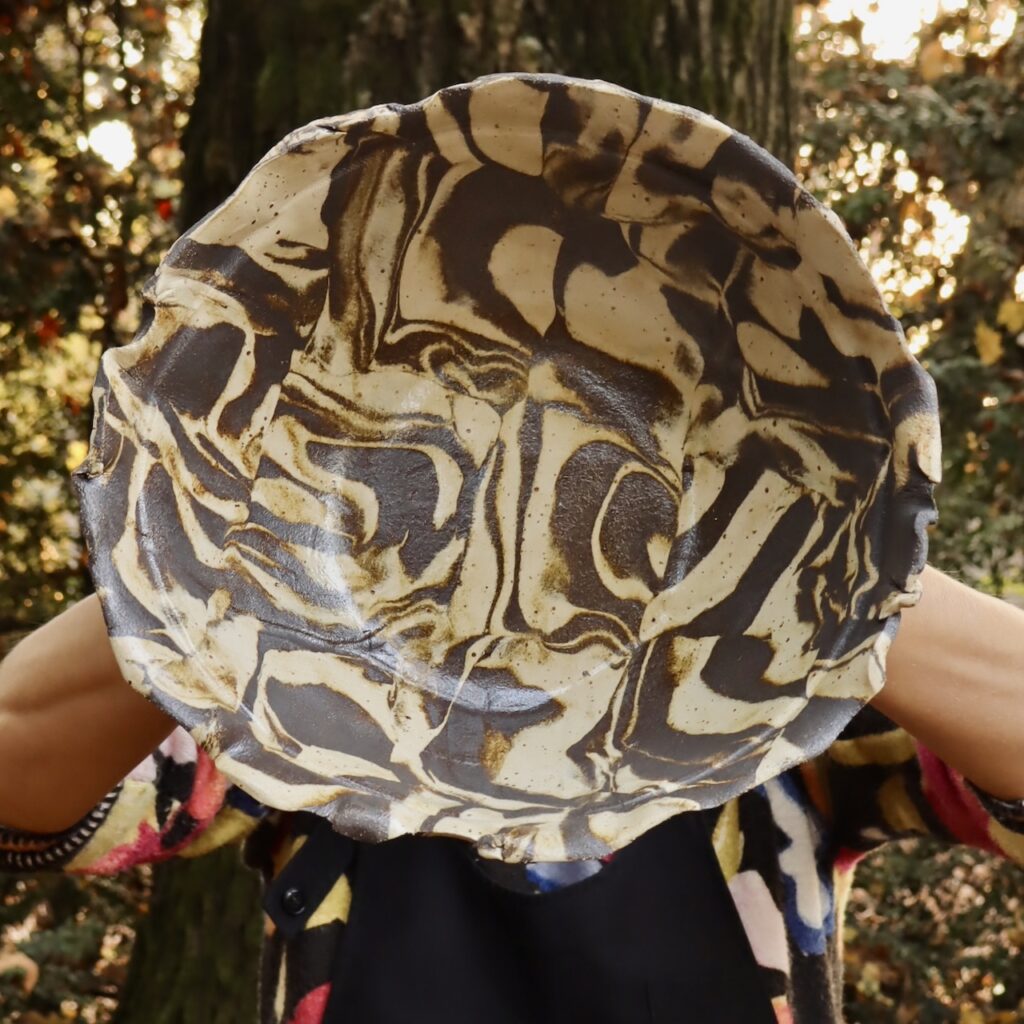 Centro tavola in ceramica